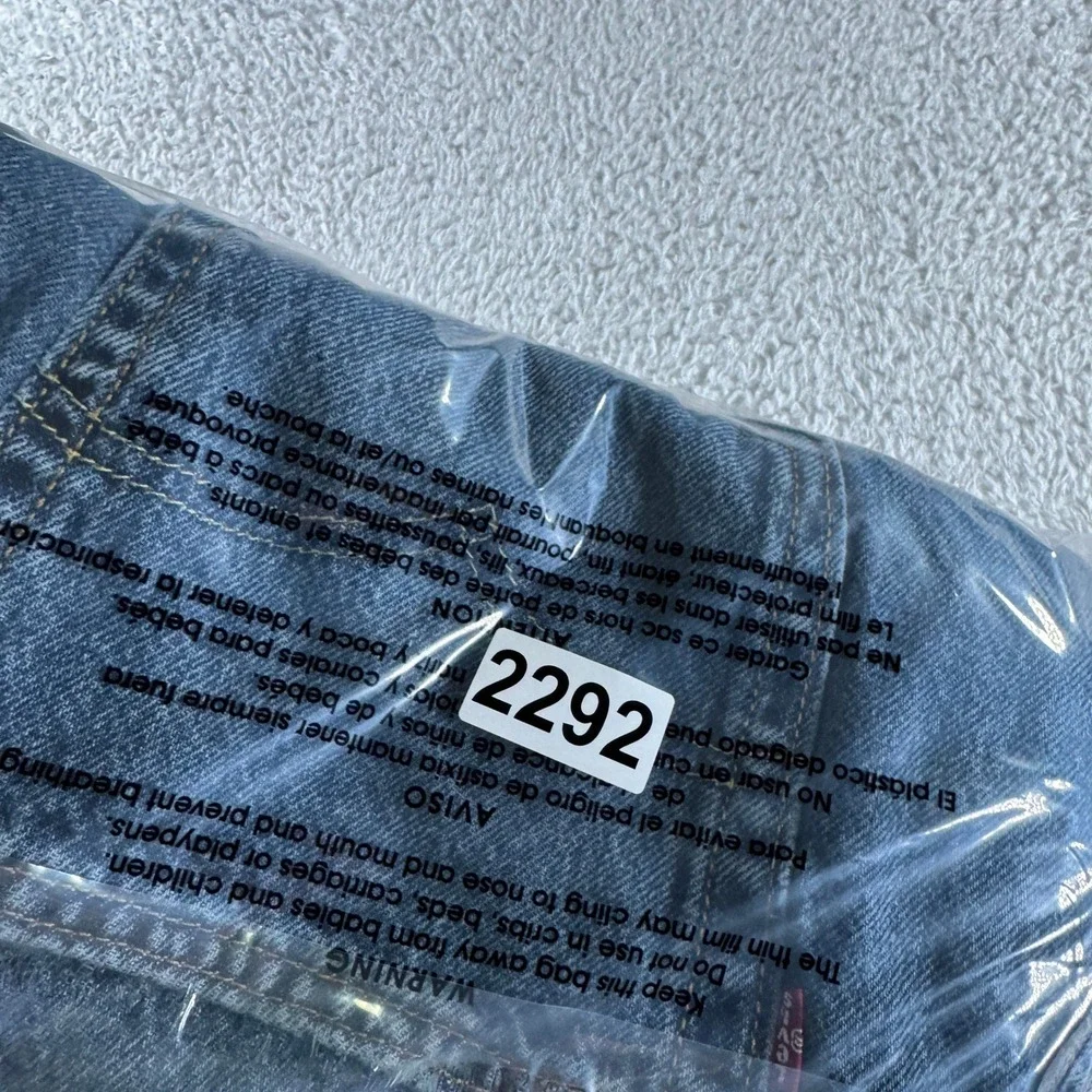 Y2K Levis 565 Jeans Mens 36x32 Blue Loose Straight Denim Pants‎ Work Stretch
